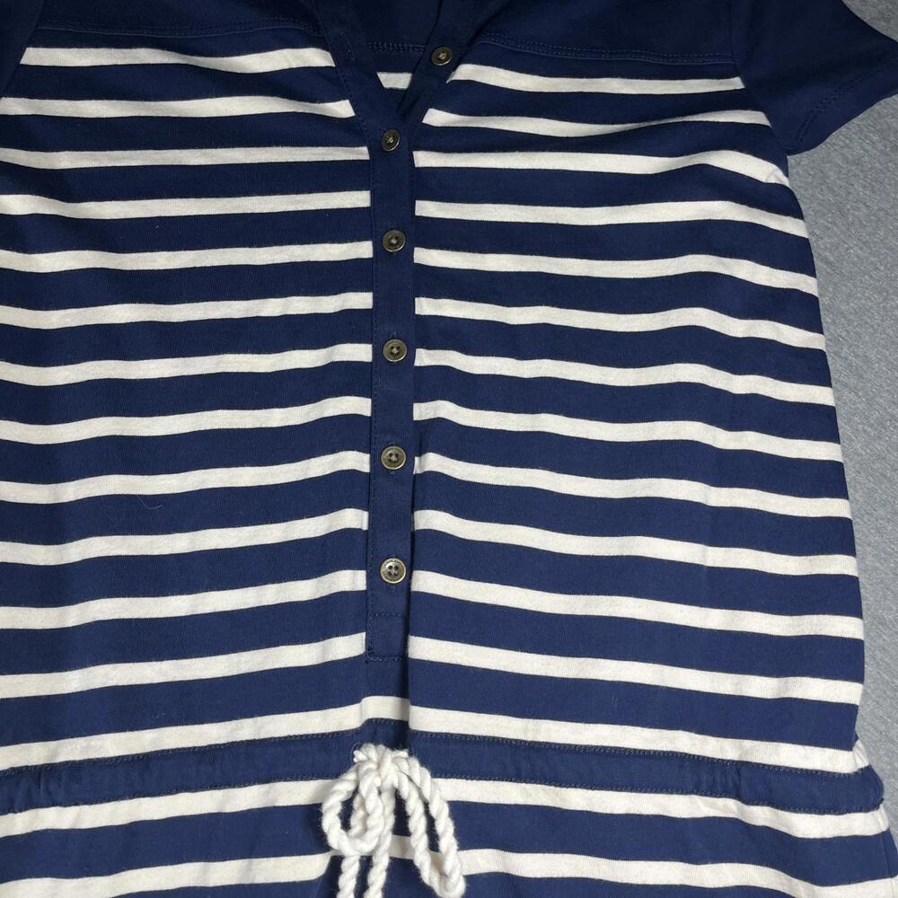LRL Ralph Lauren Small Tie Waist Shirt Dress Mini Sailor Lauren Jeans Co - Picture 6 of 9